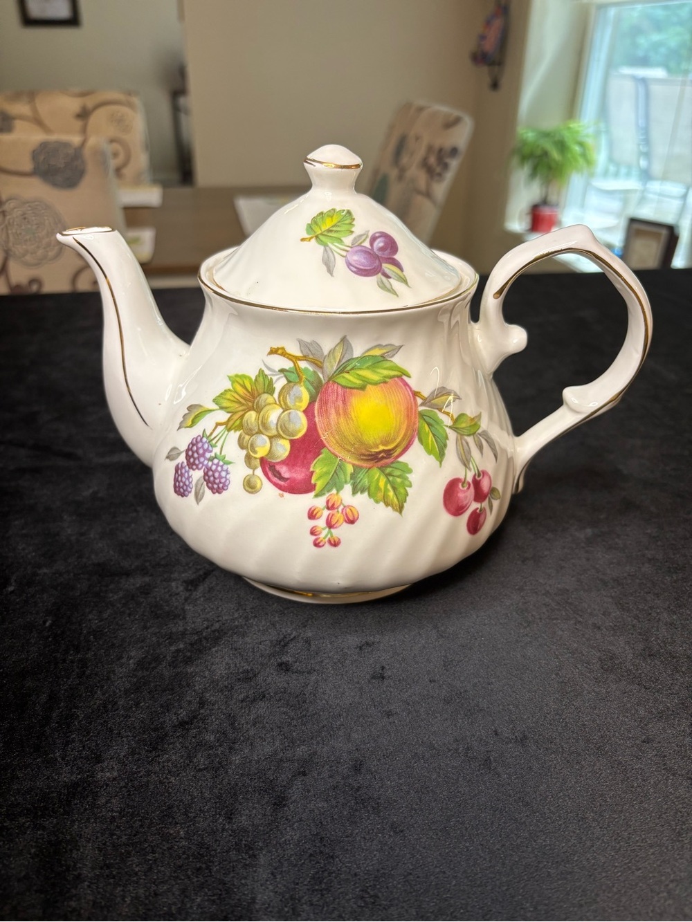 Vintage Hitkari Potteries Bone China Teapot